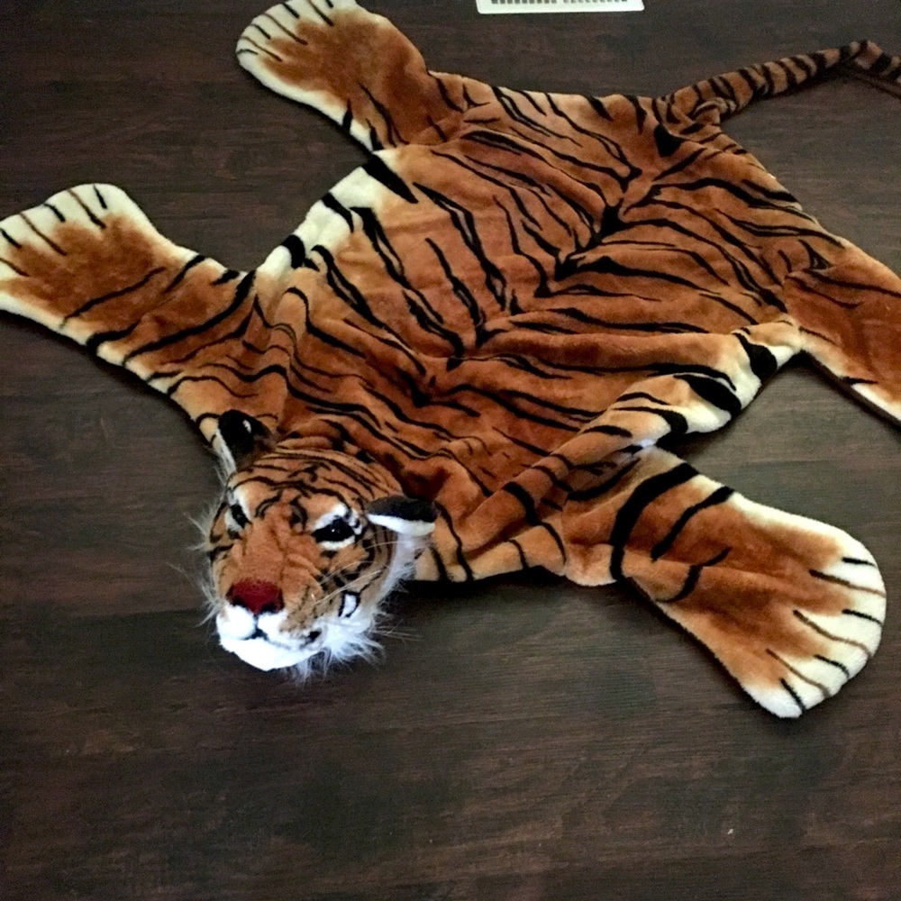 Vintage tiger rug 🐯🐯🐯